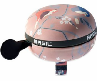 Basil Zvonek na kolo BIG BELL 80mm, orchidejově růžový (B...