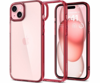 Spigen Ultra Hybrid, červený krystal - iPhone 15