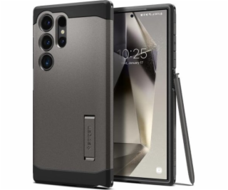 Spigen Tough Armor, stříbrná - Samsung Galaxy S24 Ultra