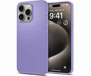 Spigen Thin Fit, iris fialová - iPhone 15 Pro Max