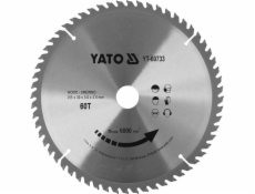 Yato Widia kotouč na dřevo 255X60TX30MM (YT-60733)