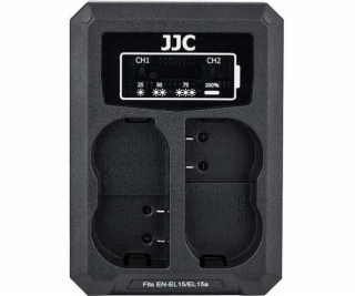 JJC Nabíječka fotoaparátu Dual Channel Dual USB Nabíječka...