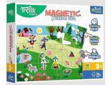 Trefl Magnetické puzzle Den Treflíka TREFL