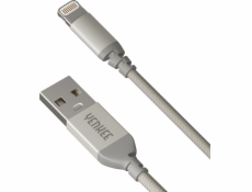 Yenkee USB-A - Lightning USB kabel 1 m stříbrný (30015969)