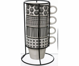 Art-Pol Sada 4 hrnků Bohemia 260 ml