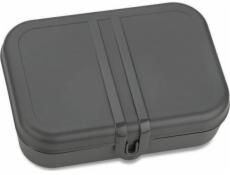 Koziol Svačinový box s oddělovačem Pascal L Nature Ash Gret 52701