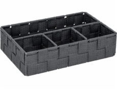 Wenko organizér Adria Small26 x 6,5 x 17 cm polypropylen šedý