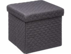 5five Prošívaný puf Podnožka s úložným prostorem 30x31 Komoda