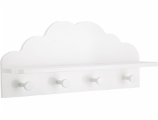 Atmosphera Nástěnný věšák s policí White Cloud