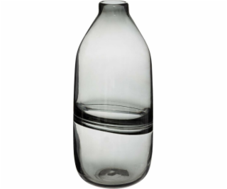 Atmosphera Váza Line sklo 30cm kouřové