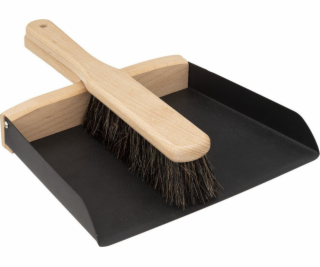 5five Sada kartáčů a lopatek pro úklid Eco Black
