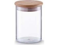 Zeller Zeller, Skleněná nádoba s bambusovým víkem, 750 ml