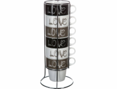 Art-Pol Sada 6 hrnečků lásky 260 ml