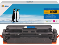 G&G Toner Toner kompatibilní s Canon 046HM, NT-PC046XM, purpurový, 5000 s, vysoká kapacita