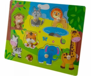EURObaby ZAB PUZZLE 30X22 SAFARI