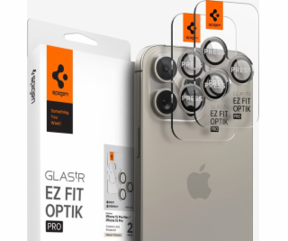 Spigen Spigen Glass tR EZ Fit Optik Pro 2 ks, přírodní ti...