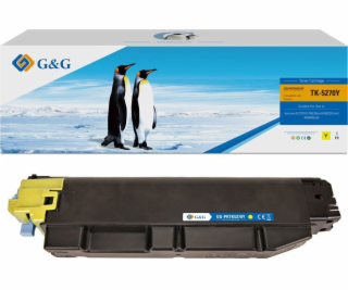 G&G Toner Toner kompatibilní s Kyocera TK5270Y, NT-PKTK52...