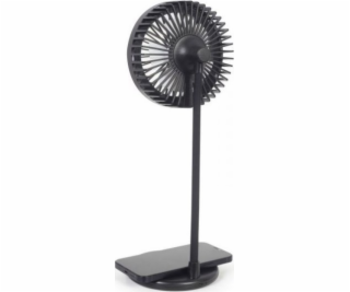 Gembird Stojanový ventilátor GEMBIRD WPC10-LEDFAN-01 černý