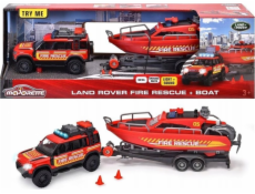 Simba Majorette GS Land Rover s loďkou 33,5 cm