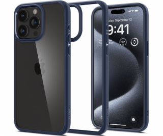Spigen Ultra Hybrid, tmavě modrá - iPhone 15 Pro