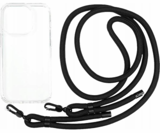 MOBILE ORIGIN Pouzdro Lanyard, průhledné - iPhone 14 Pro