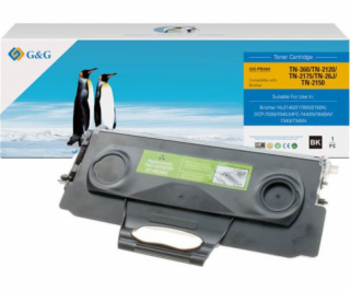 G&G Toner kompatibilní s Brother TN2120, NT-PB360, černý,...