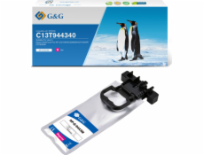 G&G Inkoust Kompatibilní inkoust G&G / inkoust s C13T944340, NP-E-9443M, purpurová, 3000 s