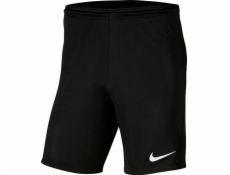 Nike Pletené kraťasy JR Park III 010 164 cm (BV6865-010)