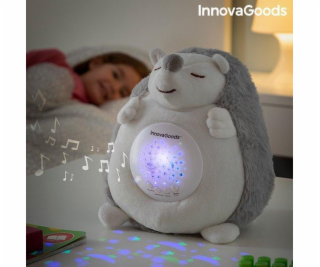 InnovaGoods Plyšový ježek vydávající bílý šum s uklidňují...