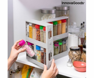 InnovaGoods Výsuvný a otočný organizér na kořenky Rispick...