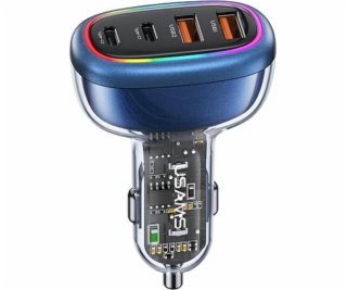 Usams Nabíječka do auta Nabíječka do auta USAMS 2xUSB-C 2...