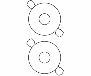 Avery Zweckform ETYK.ZF 6043 DIA.117 CD BÍLÉ ETIKETY 25 L...