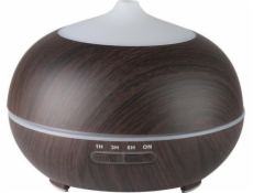 Activeshop Aroma difuzér zvlhčovač vzduchu SPA 06 TMAVÉ DŘEVO 400 ml + časovač