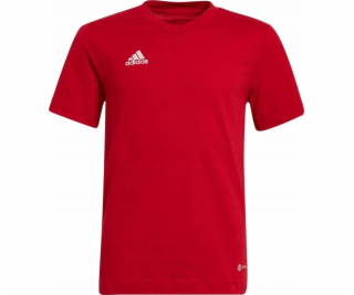 Adidas Dětské tričko Entrada 22 Tee červené HC0446 140cm