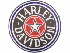 Activeshop KULATÝ DEKORATIVNÍ TALÍŘ HARLEY HD002