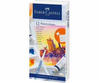 Faber-Castell Akvarelové barvy CS v tubách 12 odstínů