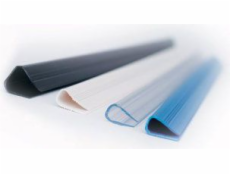 Fellowes RELIDO: Průhledná svorka na vazbu dokumentů 9-12 mm, 50 ks. (5384401)