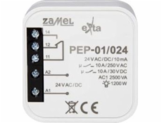 Zamel Elektromagnetické relé v krabičce 24VAC/DC 10A PEP-01/024 EXT10000257