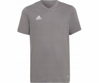 Adidas Dětské tričko Entrada 22 Tee šedé HC0444 152cm