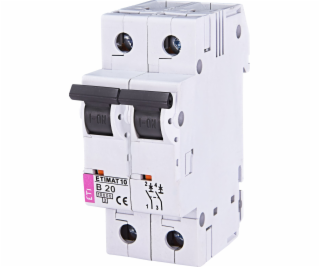 Eti-Polam Jistič 2P B 20A 10kA AC ETIMAT10 (002123717)