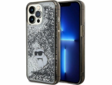 Karl Lagerfeld Karl Lagerfeld KLHCP13XLKCNSK průhledný pevný obal na iPhone 13 Pro Max 6.7 Liquid Glitter Choupette