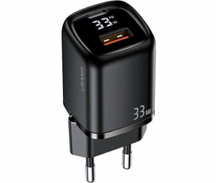 Usams Nabíječka Síť nabíječek USAMS. 1xUSB-C+1xUSB T46 33...