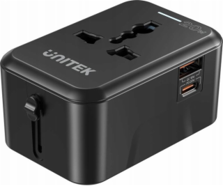 Unitek Cestovní nabíječka EU/US/UK/AUS PD 20W