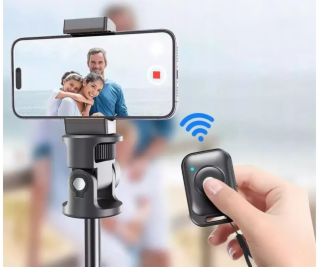 4kom.pl Selfie tyč 3v1 L03S Bezdrátová Černá