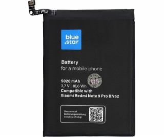 Blue Star Baterie pro Xiaomi Redmi Note 9 PRO (BN52) 5020...