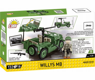 Cobi Klocki Cobi Willys MB 132 dílků