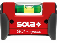 Sola Miniaturní magnetická vodováha Magnetický klip Go 7,5 cm Sola