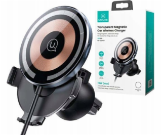 Usams Držák do auta US-CD164 15W indukční magnetický 2v1 ...