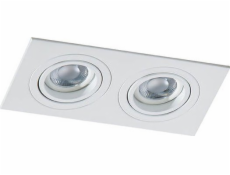 Azzardo Vestavné svítidlo CARO 2 SQUARE bílá (AZ 2436 | SN-6812S-WH) - AZZARDO