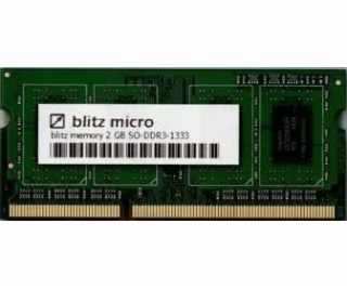 Renov8 Paměť SODIMM pro notebooky, DDR3, 2GB, 1333MHz, (R...